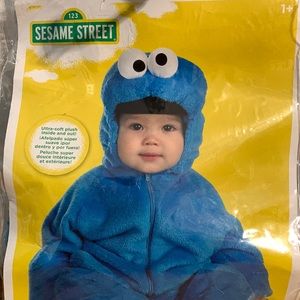 Toddler cookie monster costume
